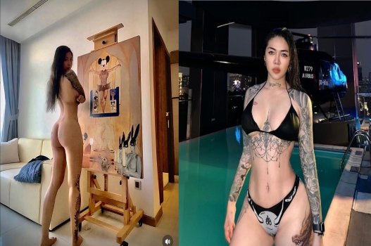 Thủy Tạ chơi some cùng gã cu dài
